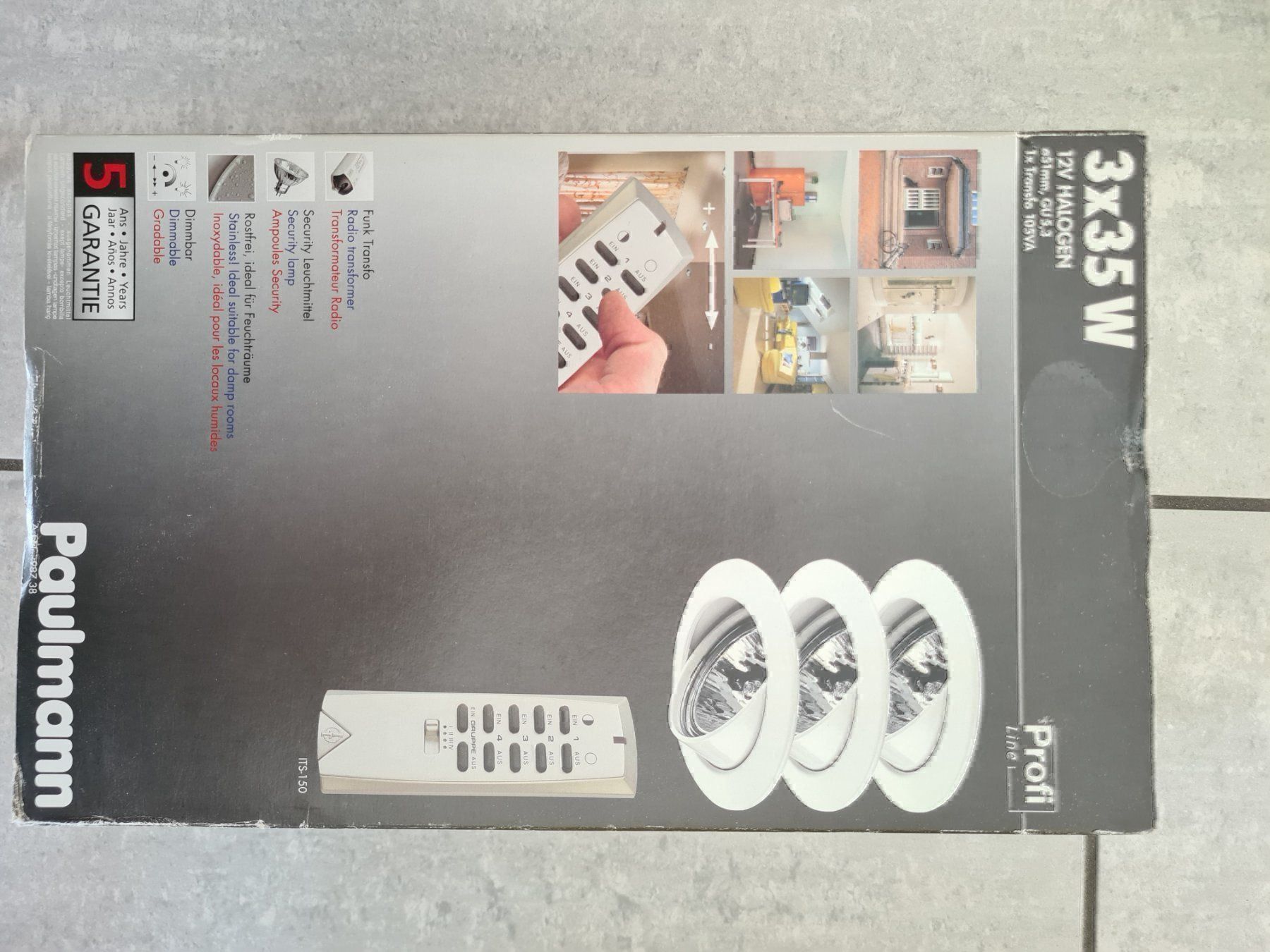 Lampen: Paulmann Halogen 3 Einbauspot NEU – Neu und originalverpackt aus Killwangen von KIANA08