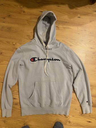 Pullover Hoodie Champion hellblau L