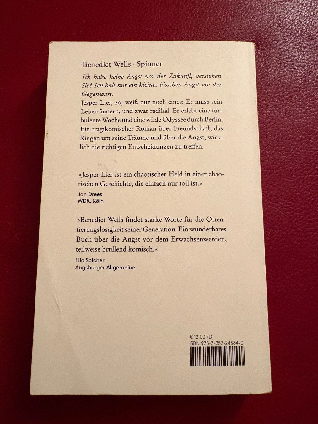 Libri: 4x Benedict Wells – Usato da Oberweningen venduto da Gerini 3