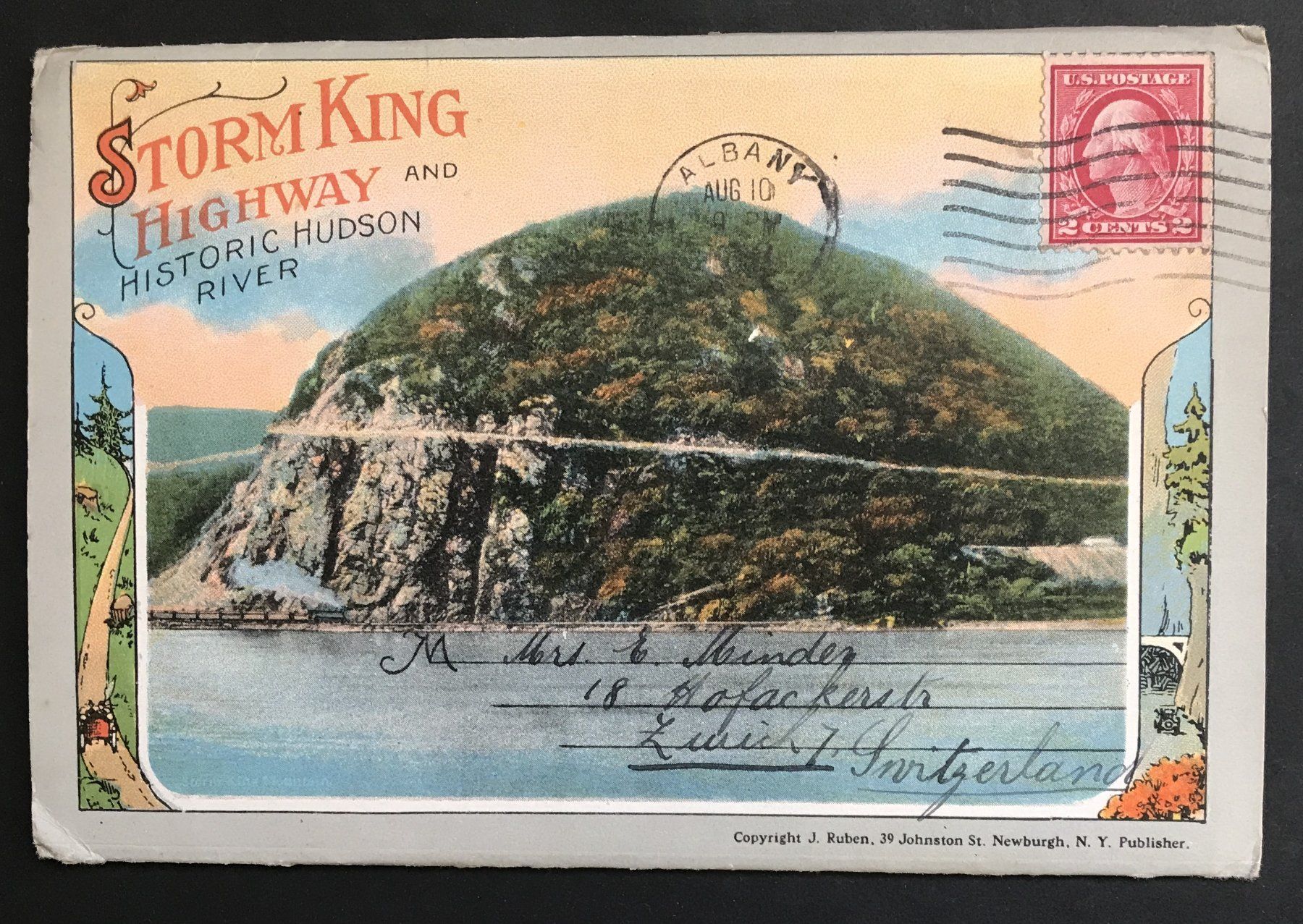 Alle Briefmarken: THE STROM KING HIGHWAY 1928 – Gebraucht aus Ostermundigen von wini63