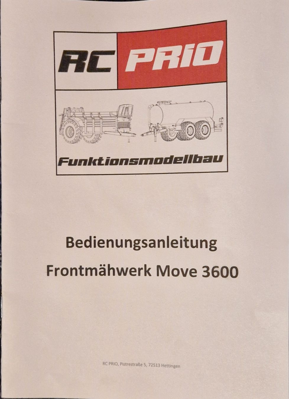 Modellismo RC: RC PRIO Frontmähwerk – Nuovo e nell'imballaggio originale da valens venduto da sim_p92z 5