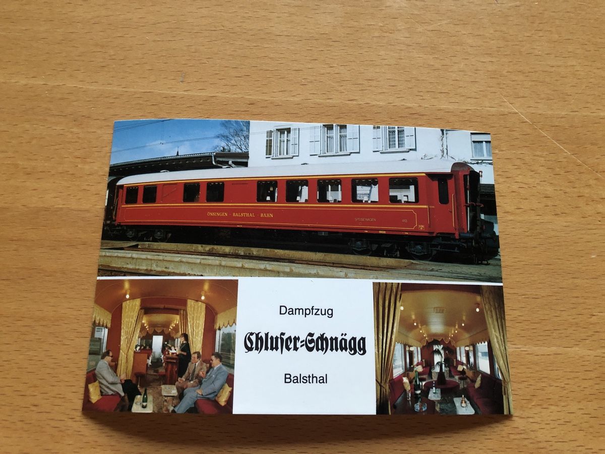Ansichtskarten: 30 Karten OeBB Salonwagen – Neu (gemäss Beschreibung) aus Balsthal von Katzenfan99 1