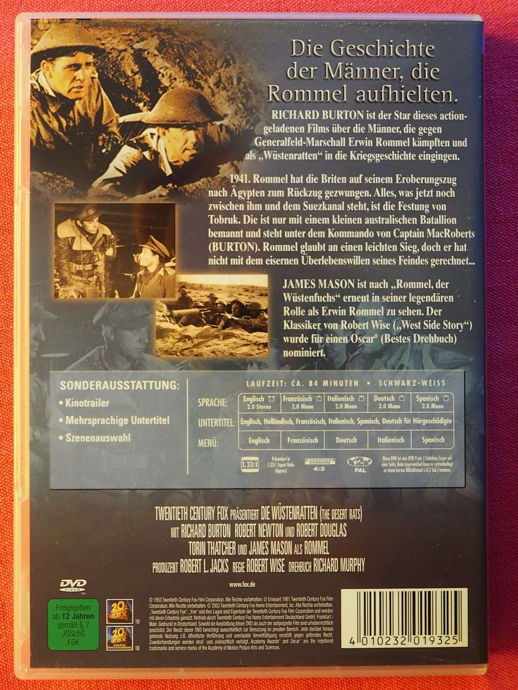 Tutti i DVDs: Die Wüstenratten / Richard Burton – Usato da Chur venduto da big_5zx8 1