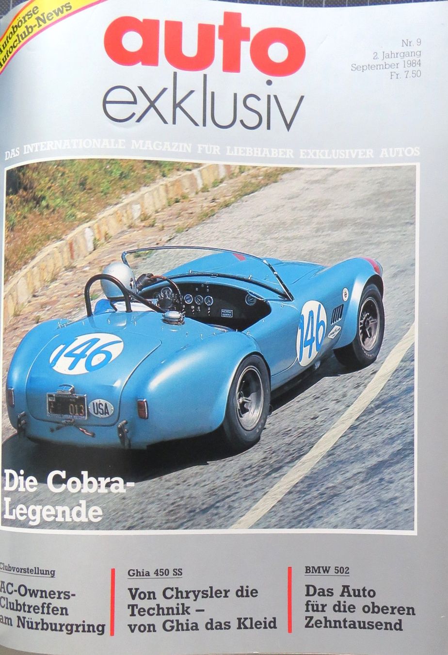 Riviste & Magazine: 12 Hefte auto exclusiv 1984 inkl. Ordner – Usato da Ettingen venduto da campione_1 1