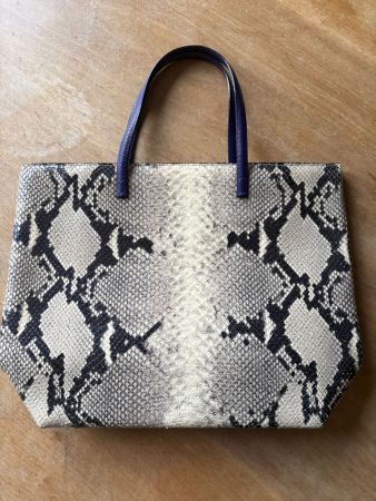 Vintage Stefano Serapian 90er Luxus-Handtasche – Wie NEU –