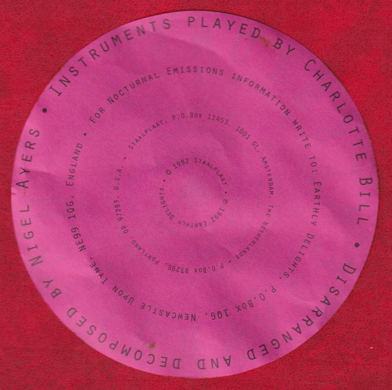 CD: Nocturnal Emissions - Blasphemous Rumours (CD) – Usato da Zürich venduto da Pfluftl2000 4