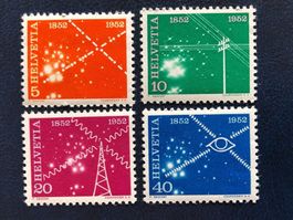 100 Jahre Nachrichtenwesen 309-312, postfrisch, ohne Falz
