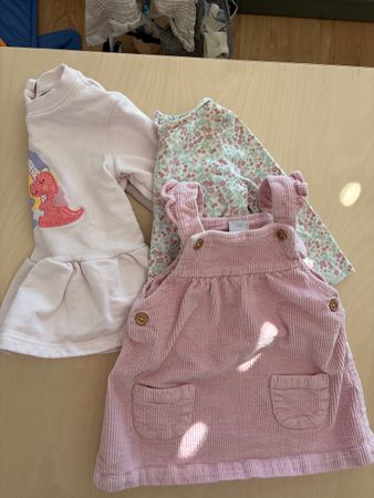 Lot de 2 robes bébé fille 74 Smile