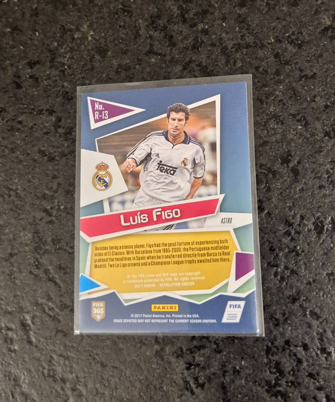 Topps Carte collezionabili: Luis Figo - Real Madrid - Panini – Nuovo (secondo la descrizione) da Burg AG venduto da Danoe 1