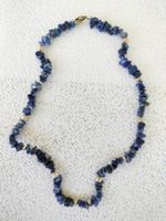 Collier artisanal en sodalite