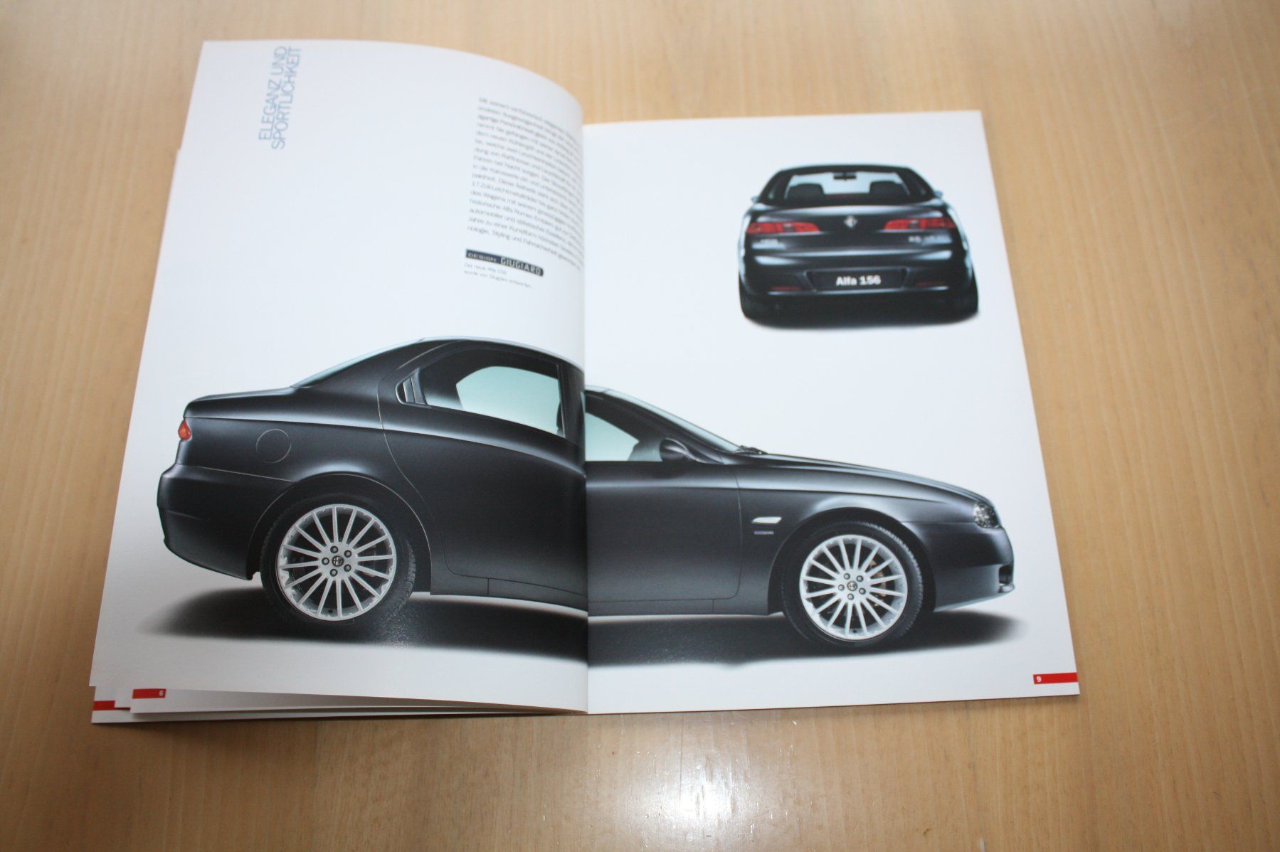 Alfa Romeo Documenti: Alfa 156 CH-Prospekt Broschüre 2/2004 – Usato da Wikon venduto da erwin400 4