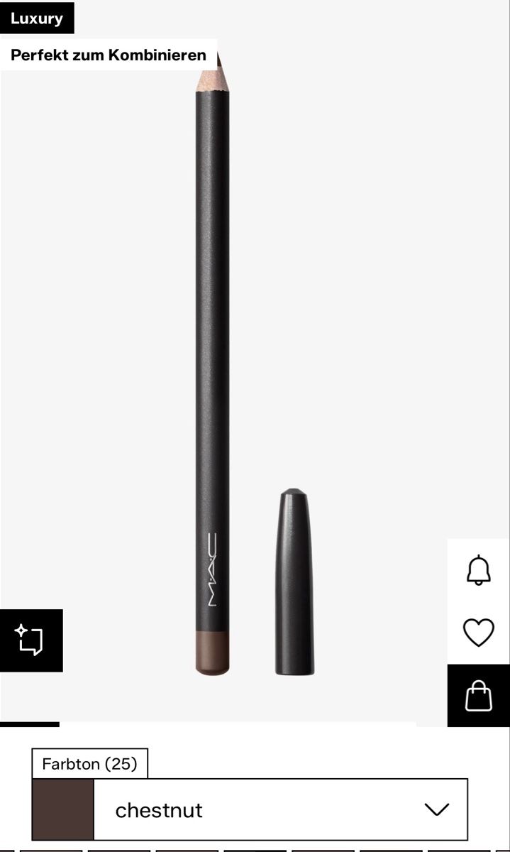 Mac Cosmetics Make-up: Mac Lipliner in Chestnut, neu & unbenutzt – Nuovo e nell'imballaggio originale da Zürich venduto da ten_dhq7