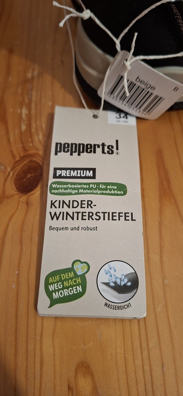Scarpe per ragazzi: Kinder Winterstiefel mit Warmfutter – Nuovo e nell'imballaggio originale da Glattfelden venduto da Roman2504 6