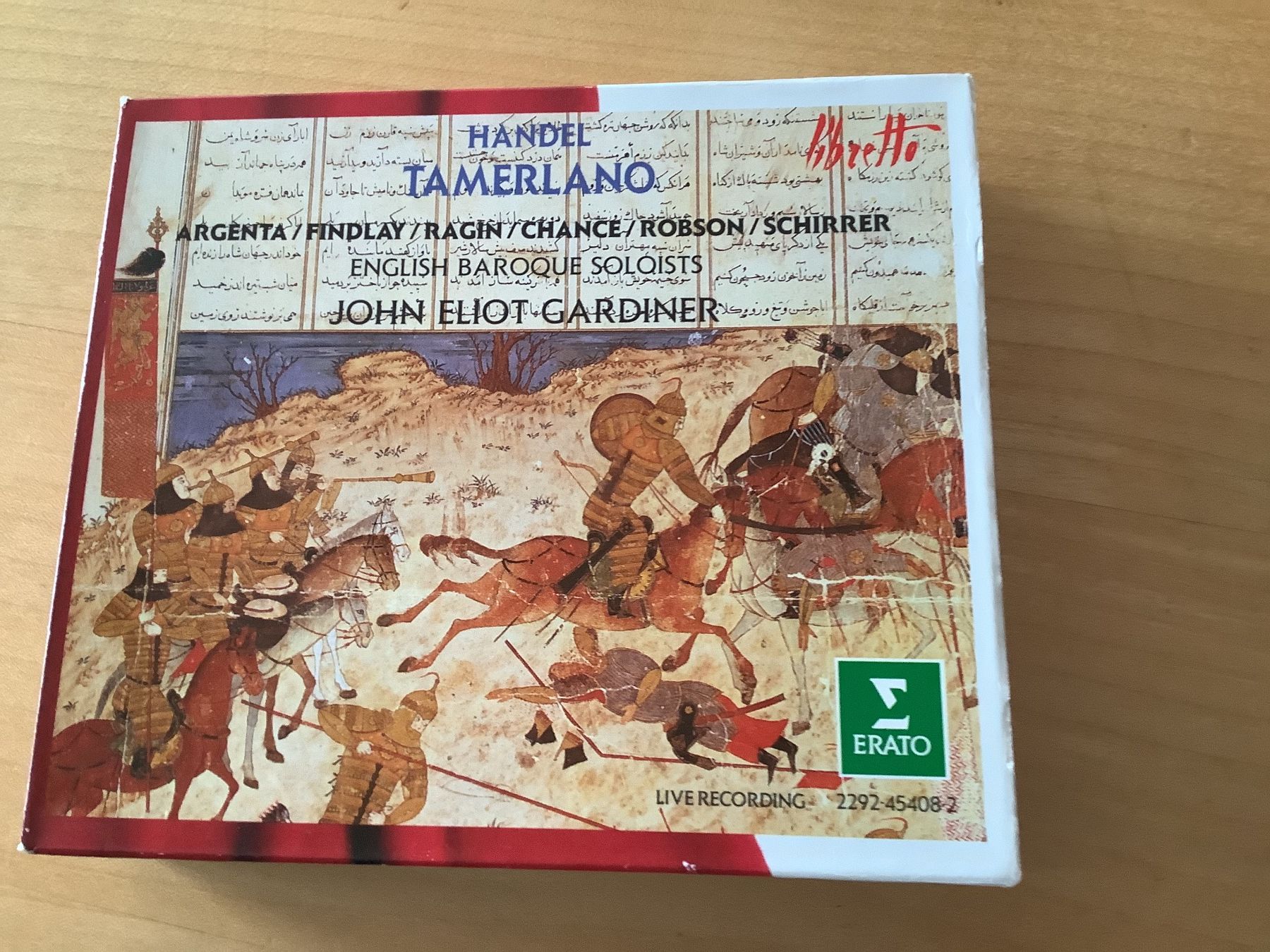 CD: Handel Tamerlano – Usato da Zürich venduto da airyfairy