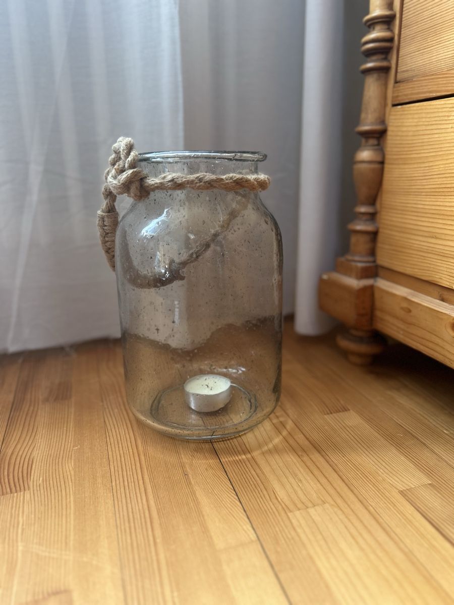 Laternen: Laterne Glas gross – Neu (gemäss Beschreibung) aus Menziken von sense83