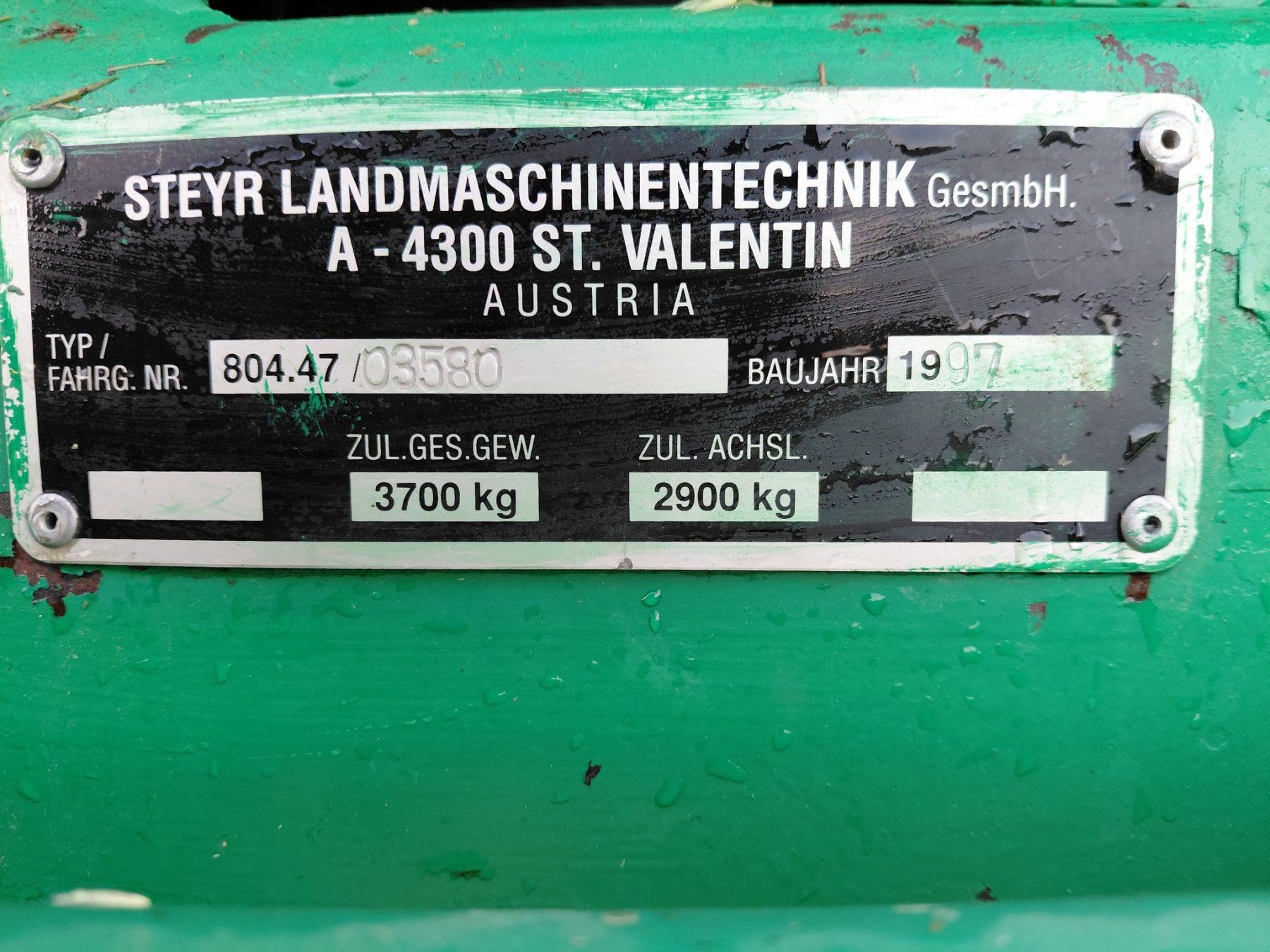 Steyr Anhänger: Ladewagen Steyr Hamster 422 – Gebraucht aus Inwil von isegger01 8