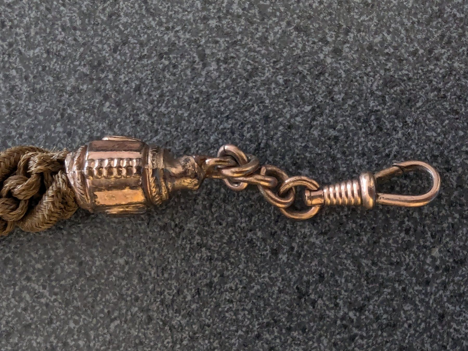 Altri accessori per orologi: Antike Taschenuhrekette – Usato da Bischofszell venduto da Blende2 7