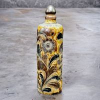 Superbe bouteille carafe poterie Bernhard Erning Allemagne