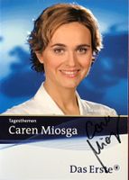 Caren Miosga Autogramm signiert Foto 10x15cm
