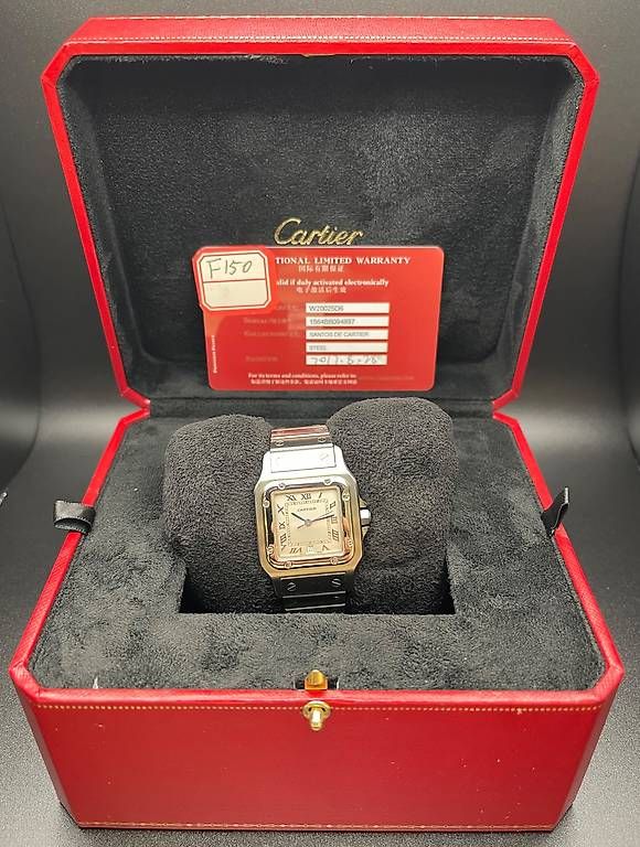 Orologi: Cartier Santos Galbée Ref. W20025D6  – Usato da Lugano venduto da luganotopwatches 6