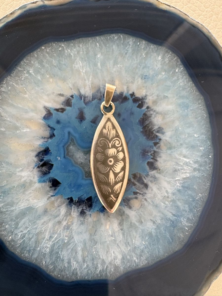 Ciondoli: vintage silver gilded pendant – Usato da Lausanne venduto da oyu_hgg5 1