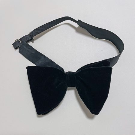Fliege schwarz Samt Tanzen Party Theater Oper Hochzeit