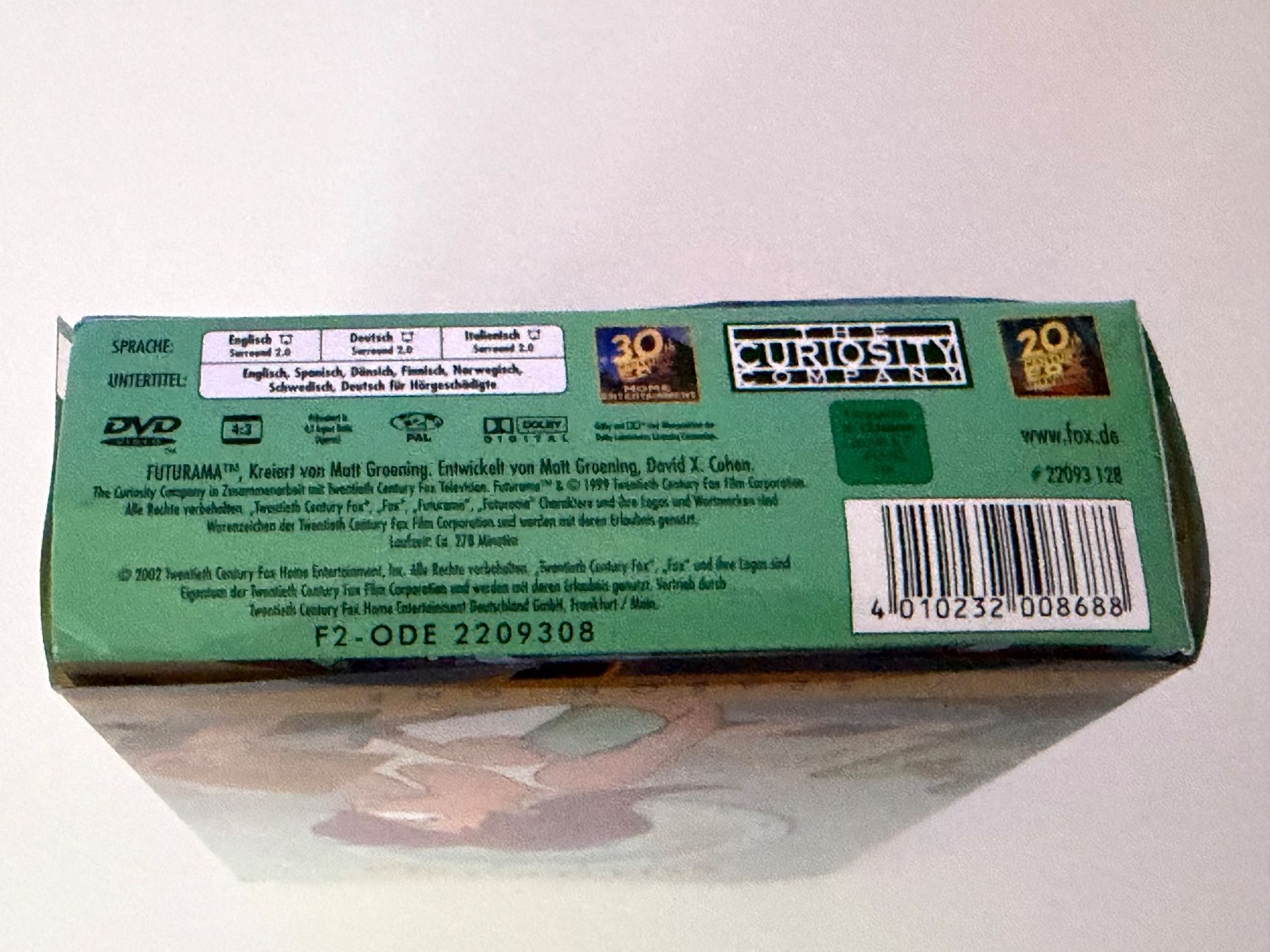 Tous les DVDs: Futurama Season One DVD Boxset – D'occasion à Altstätten SG par sheamus 9
