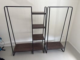 Garderobe zwei teilig
