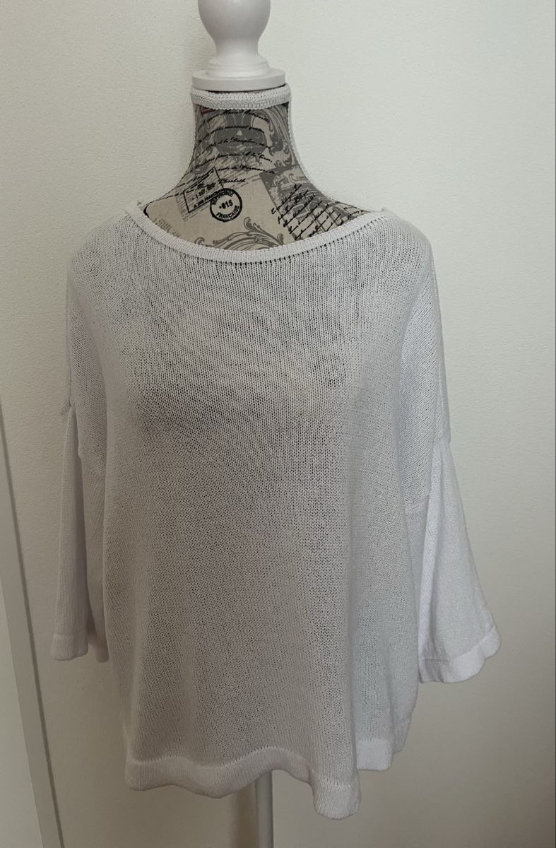 Pullover & Sweatshirts: Damen Strickpullover weiss Grösse S – Neu (gemäss Beschreibung) aus Herisau von mikeho2000