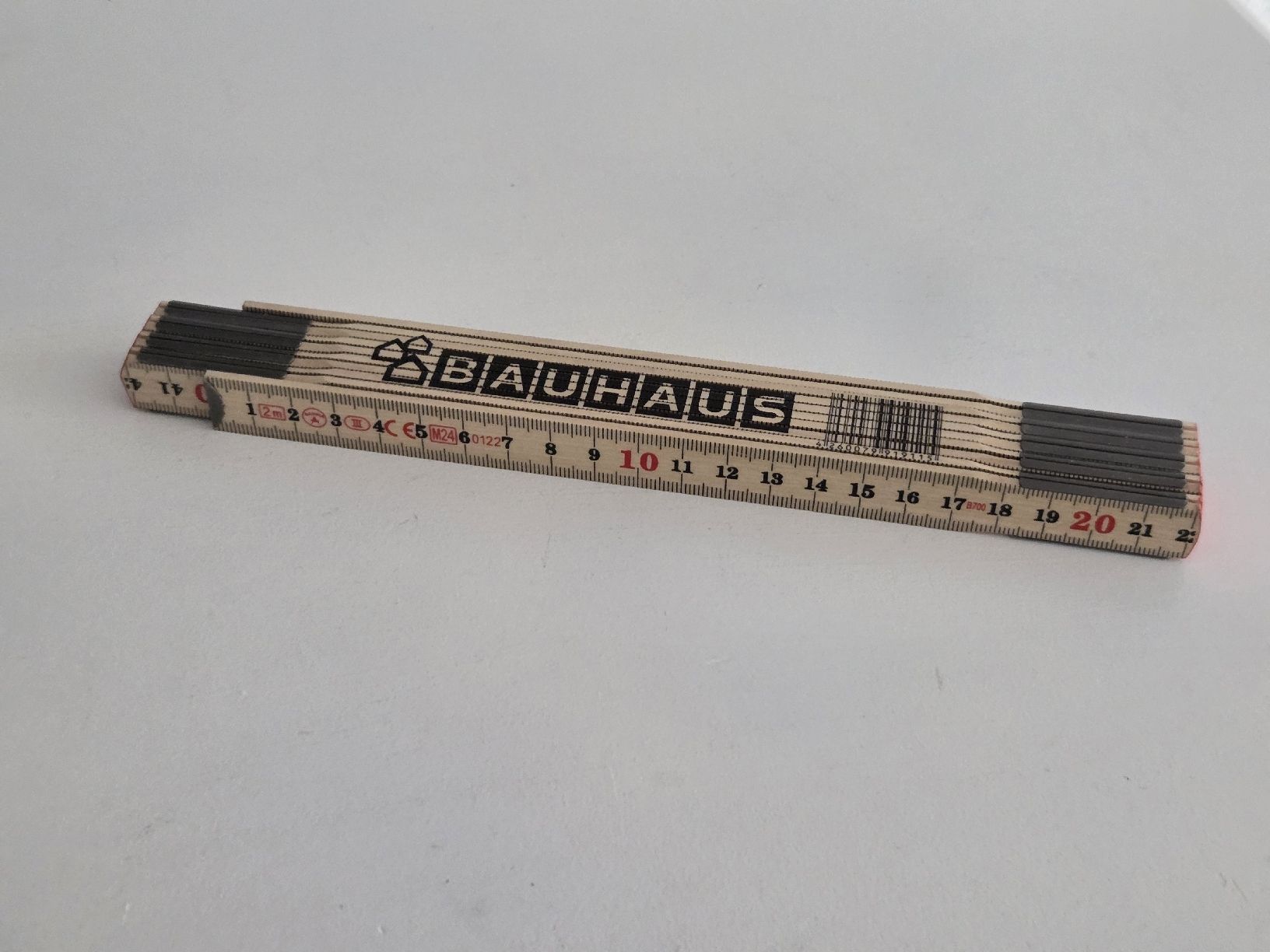 Misurare: 2-Meterstab, Doppelmeter, Holzmeter – Nuovo e nell'imballaggio originale da Bülach venduto da Shyro2000