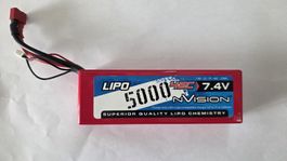 RC nVision Sport LiPo 2S 7.4V 5000mAh 45C (Deans) #2