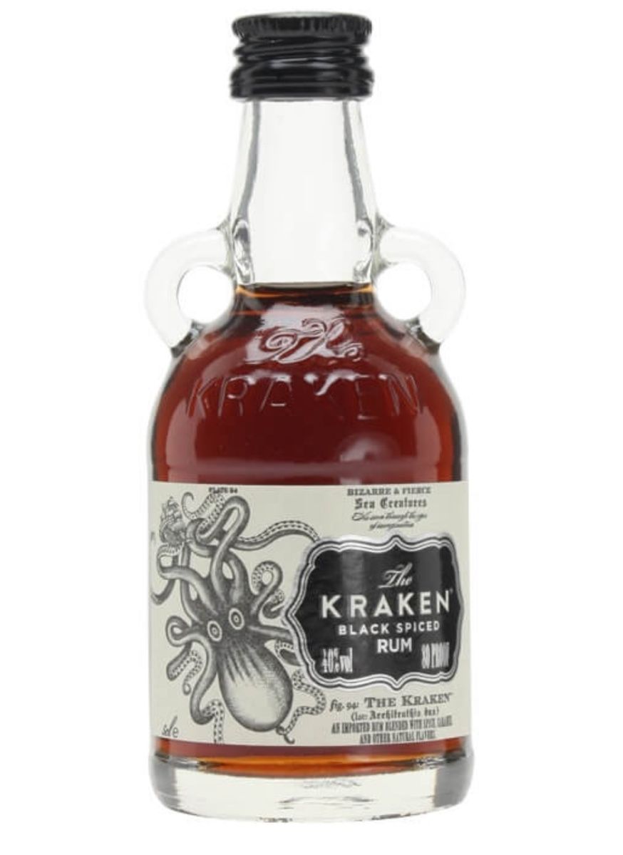 Spirituosen: Kraken Black Spiced 40% Multipack 15 x 5cl – Neu und originalverpackt aus Winterthur von Pdiddle