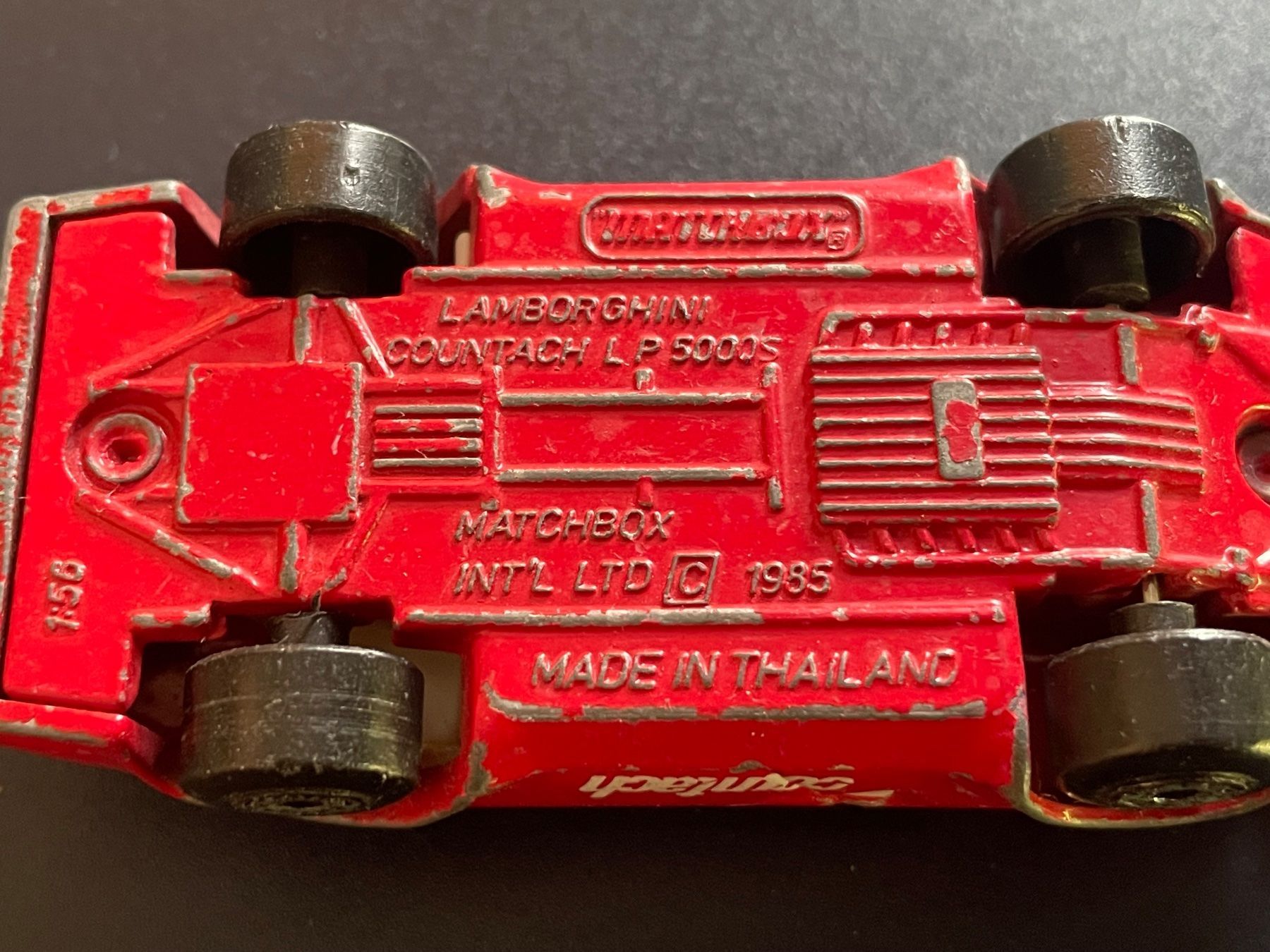 Matchbox Modellini d'auto: Matchbox Lamborghini Countach LP 5000S/1:56 – Usato da Volketswil venduto da rubin74 5