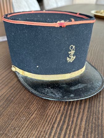 Kepi de Gendarme - antiker französischer Seesoldatenhut