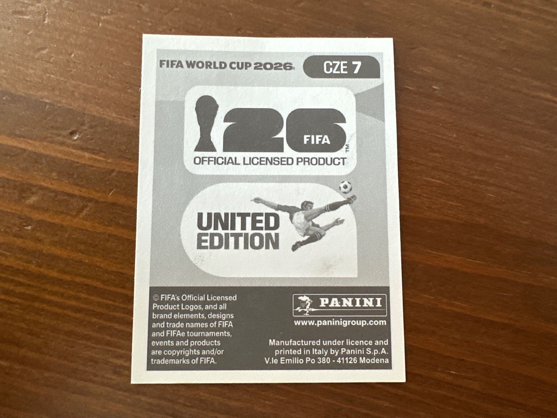 Panini Sammelbilder & Trading cards: Panini CZE 7 FIFA World Cup 2026 – Neu und originalverpackt aus Würenlos von gtvlady_82 1