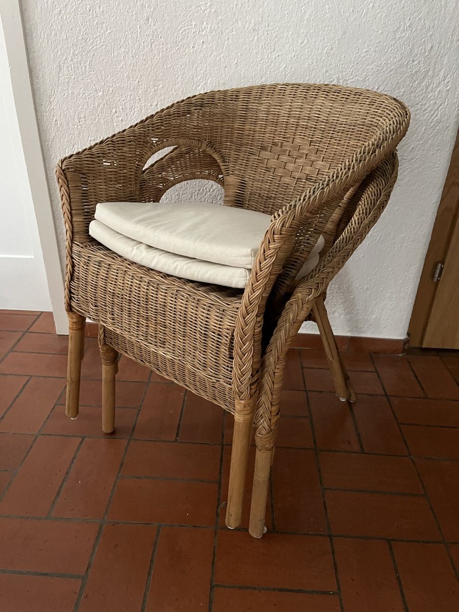 Sessel: Korbstuhl – Gebraucht aus Zürich von  1