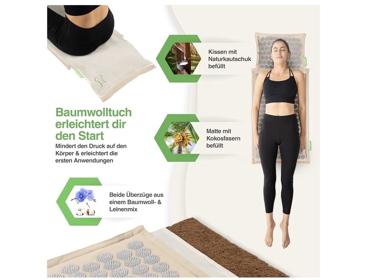 Dispositivi per massaggi: BackLaxx Akupressurmatte – Usato da Roggliswil venduto da momisch 3