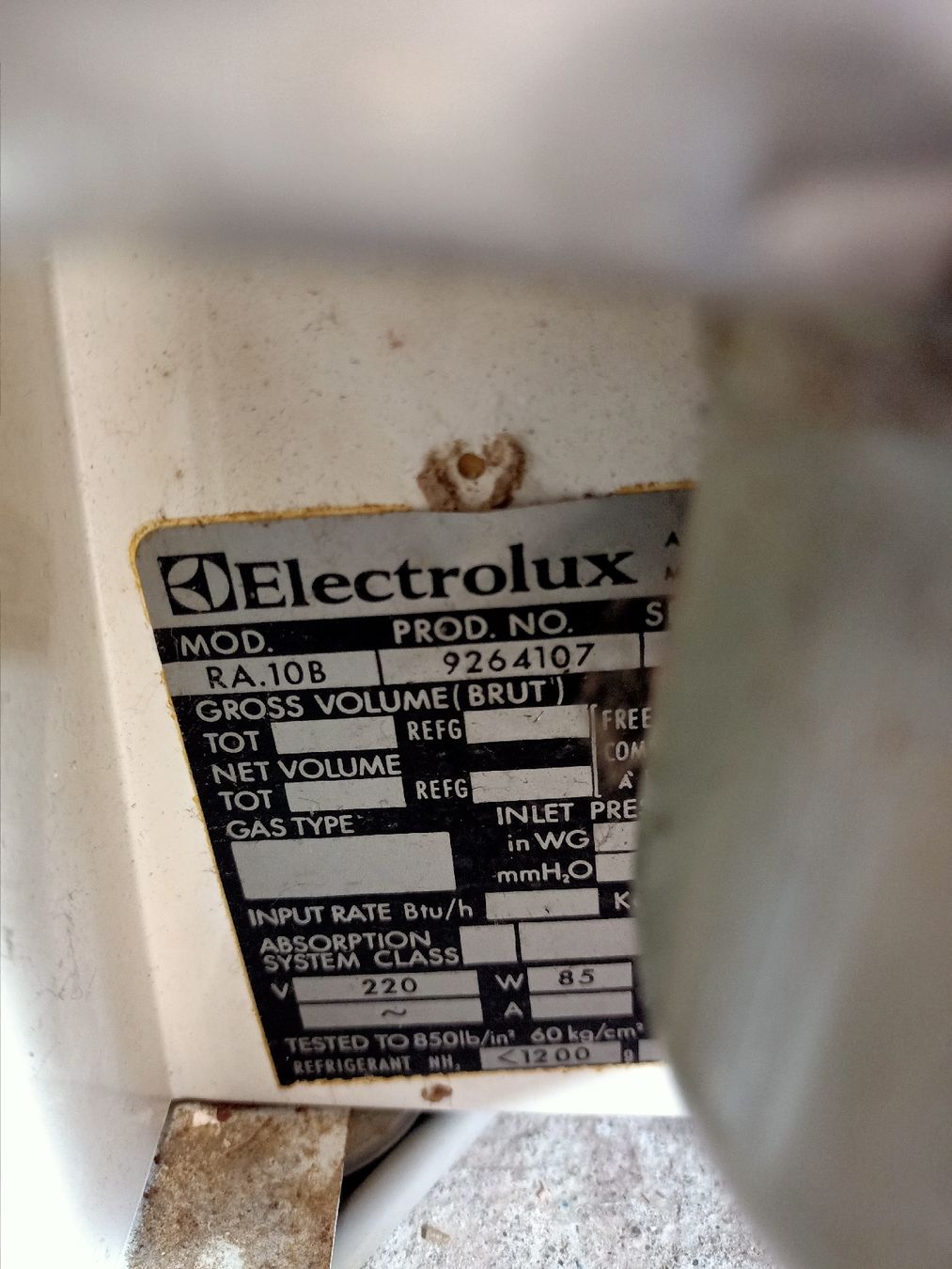 Frigoriferi: Electrolux Absorber Camping Kühlschrank, RA.10B, 220Volt – Usato da Flamatt venduto da Marpou 7