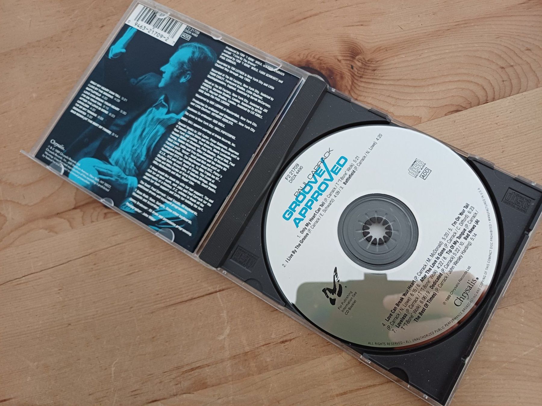 CDs: Paul Carrack - Groove Approved – D'occasion à Jona par Rreto71 2