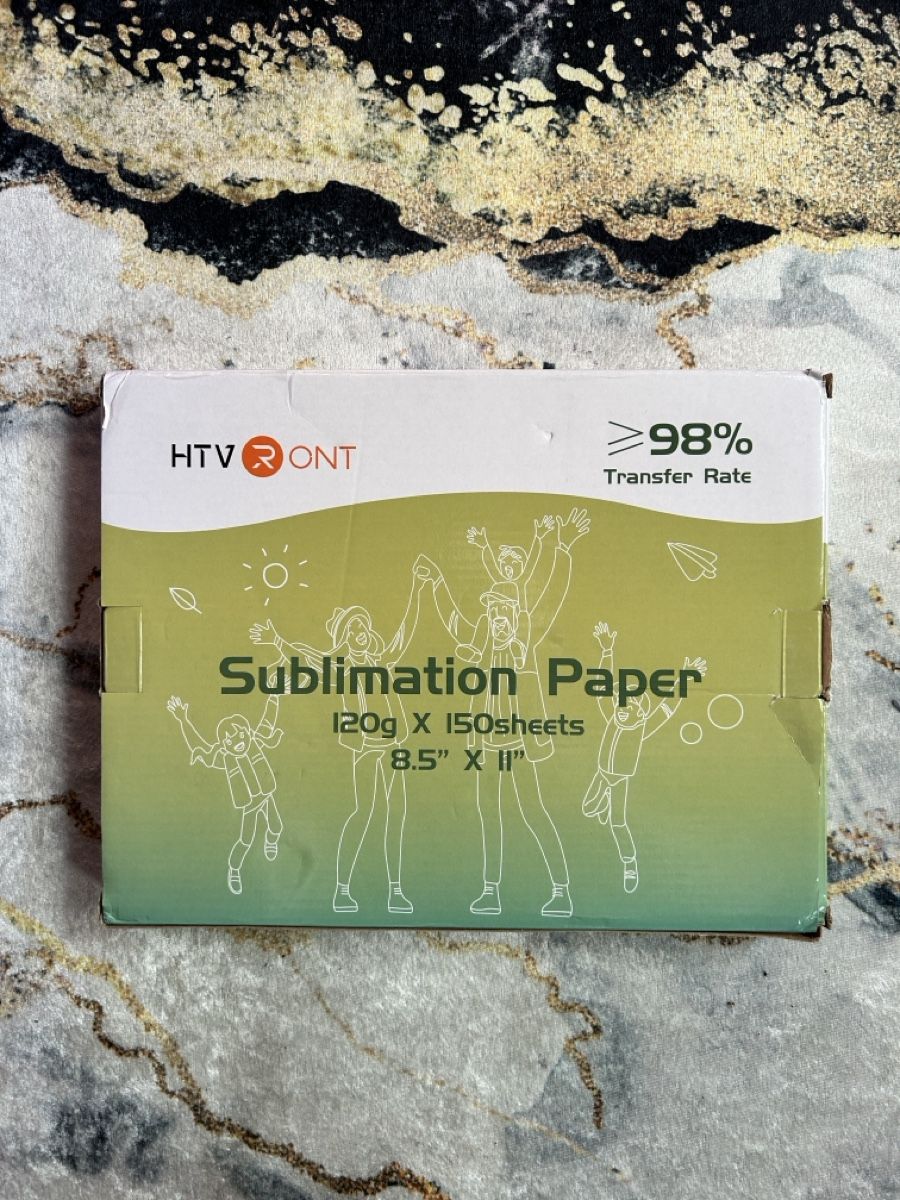 Carta: Papier de Sublimation HTVRONT - 150 feuilles 8.5" x 11" – Nuovo (secondo la descrizione) da Montreux venduto da Ciel1820