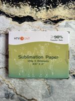 Papier de Sublimation HTVRONT - 150 feuilles 8.5" x 11"