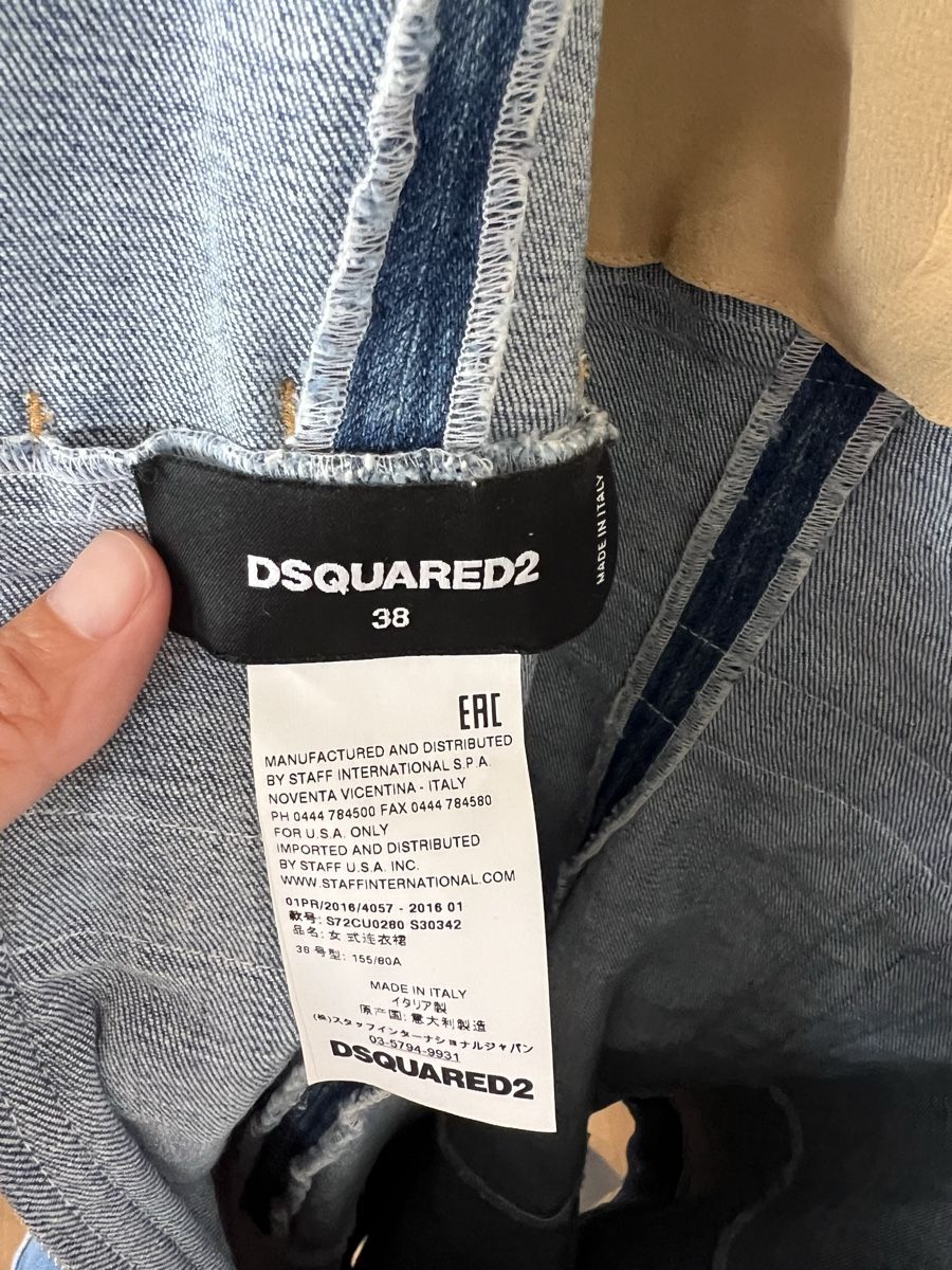 Dsquared2 Robes: Robe en jean DSQUARED2 taille XS  – D'occasion à Lutry par roxypoxy 4