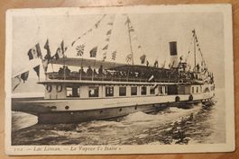 Lac Leman Le Vapeur L' Italie um 1910