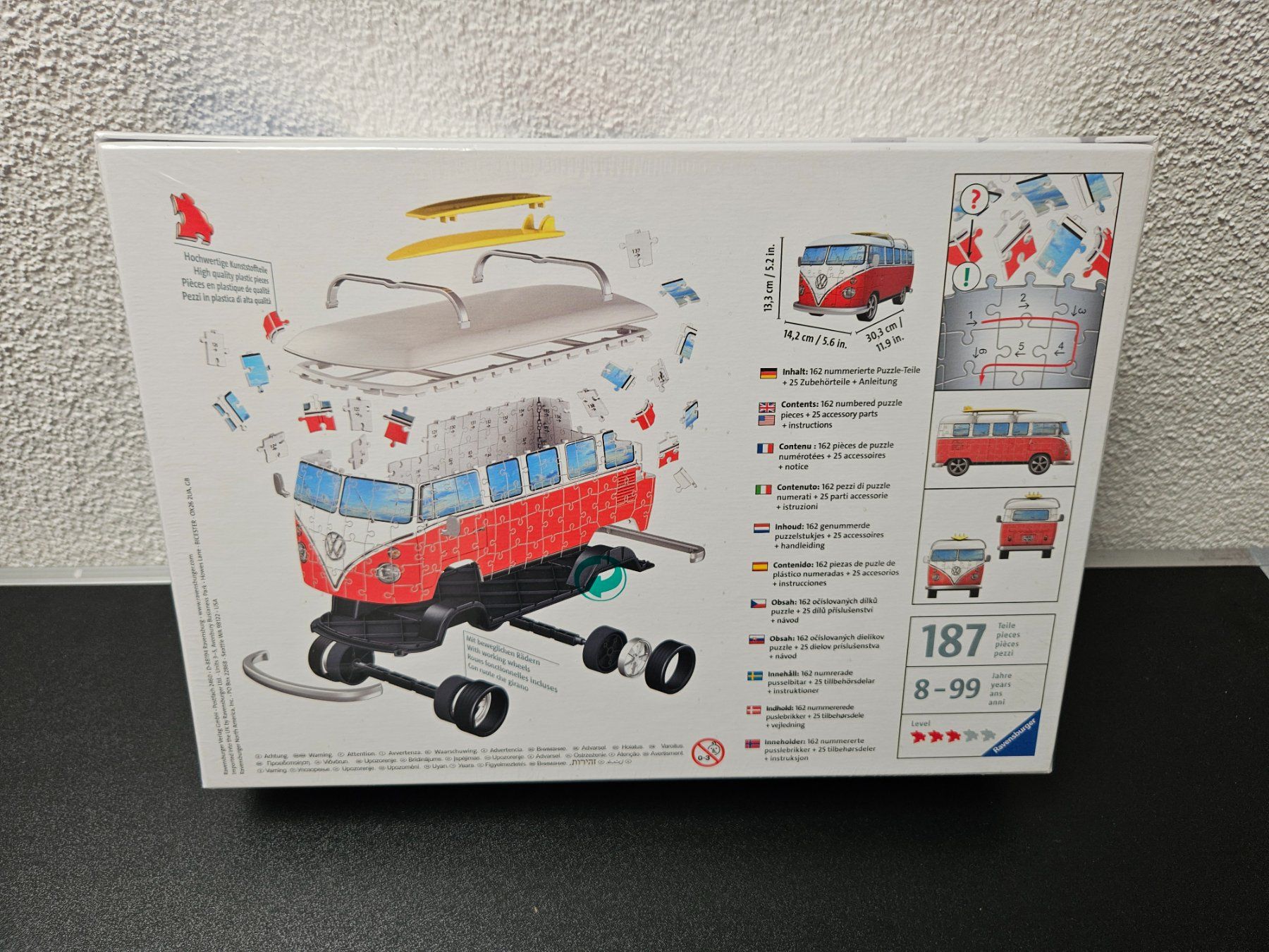 Ravensburger Puzzle: Neu - Ravensburger - 3D Puzzle Volkswagen T1 – Nuovo e nell'imballaggio originale da Dagmersellen venduto da Jarsetz_Restposten 1