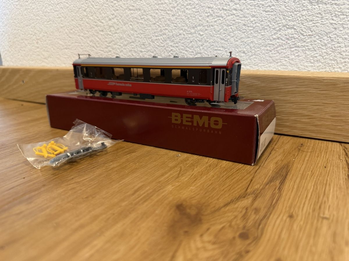 Bemo Modellini di ferrovie: BEMO RhB A 1272 Bernina-Express von BEMO 3281 102 – Usato da Niederbipp venduto da Snooker821 2