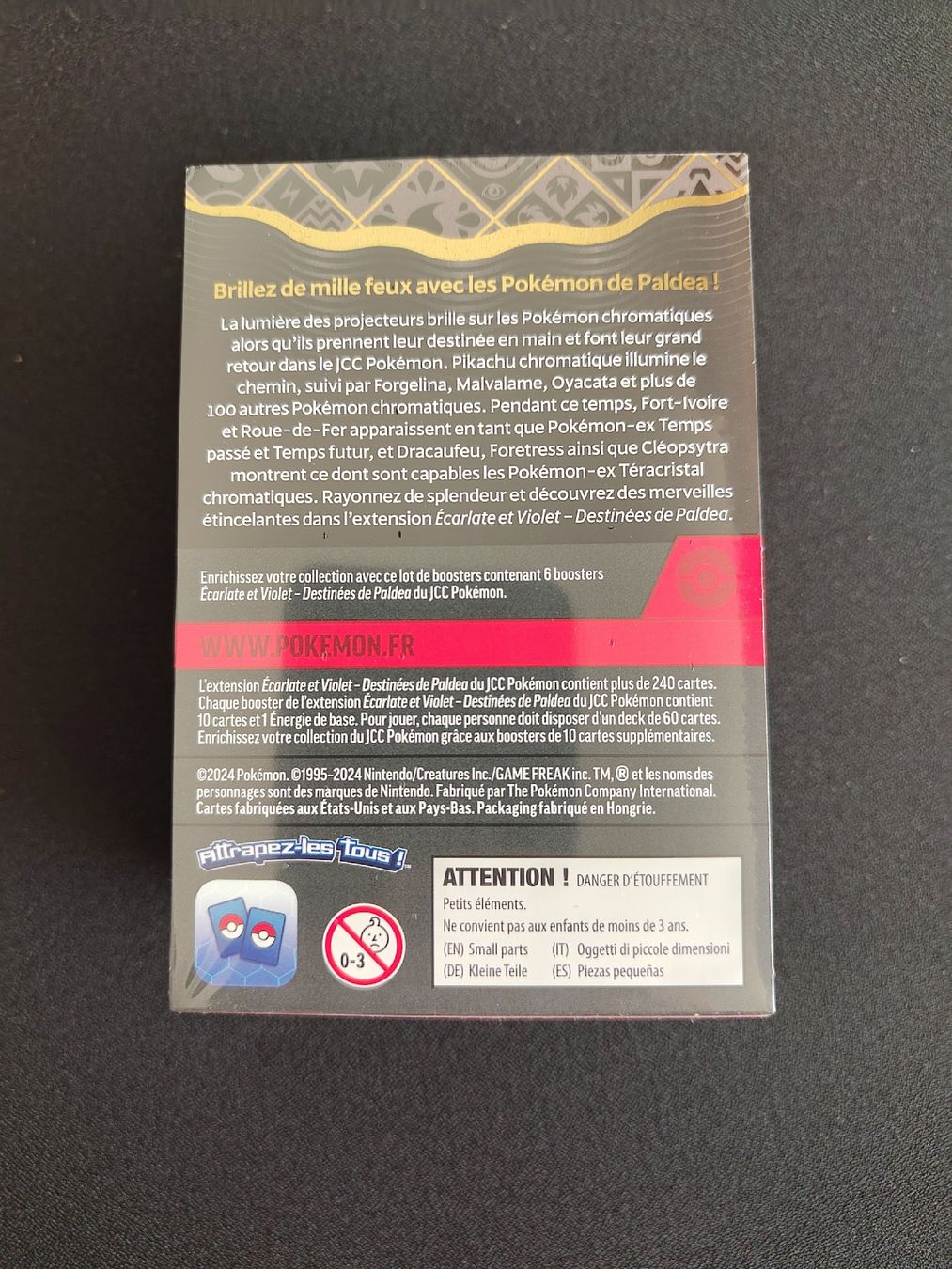 Pokémon Carte collezionabili: Bundle Destinées de Paldea  – Nuovo (secondo la descrizione) da Lausanne venduto da PokePoke 2