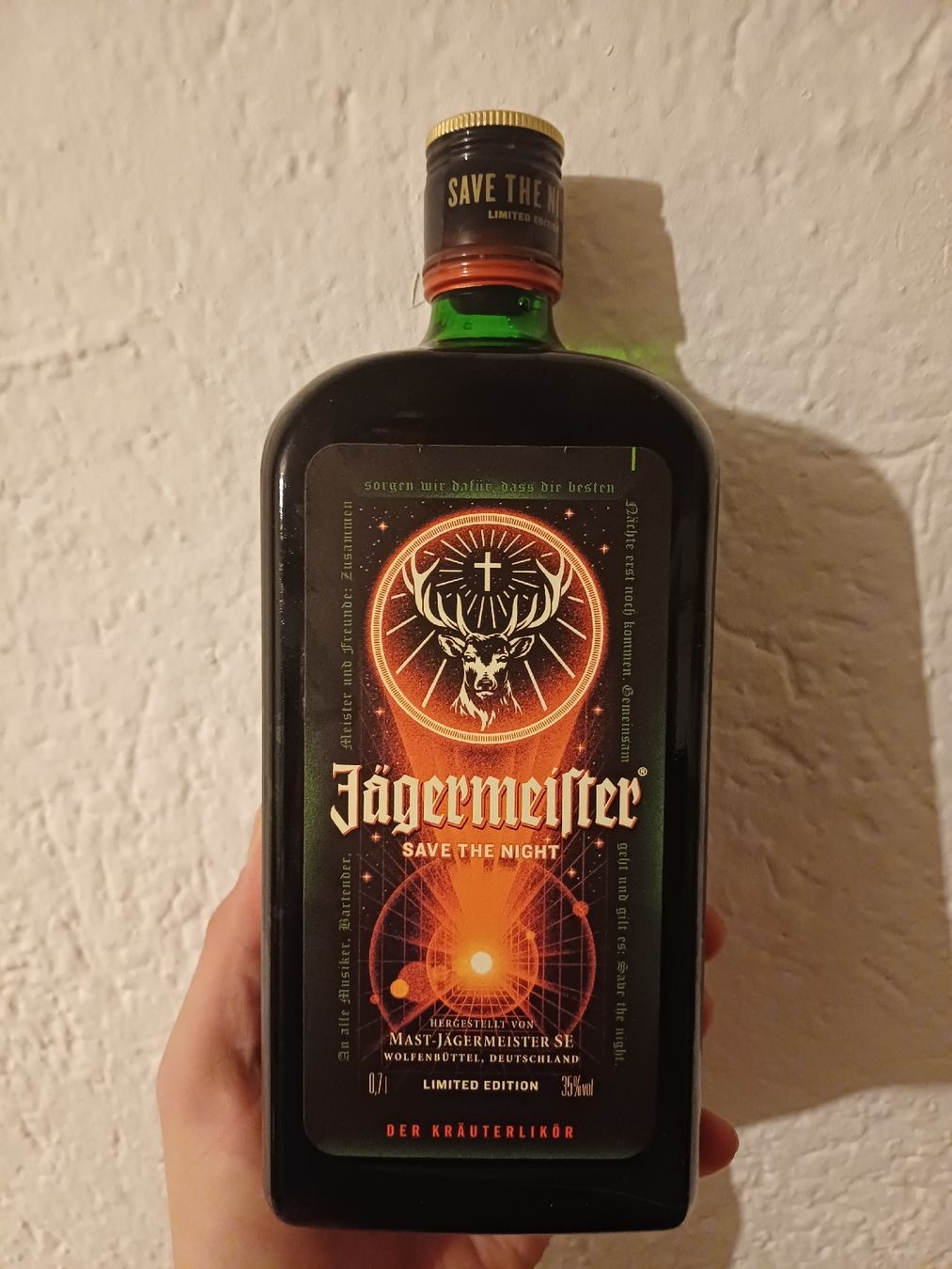 Spiritueux: Jägermeister Save the night edition – Neuf avec emballage d'origine à frauenfeld par _Plies_