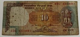 Indien 10 Rupees