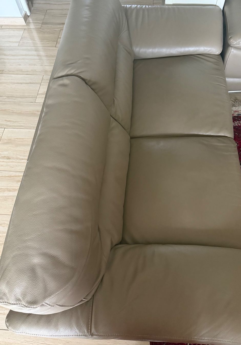 Sofas: Leder Sofa – D'occasion à Birsfelden par you_pk2t 1