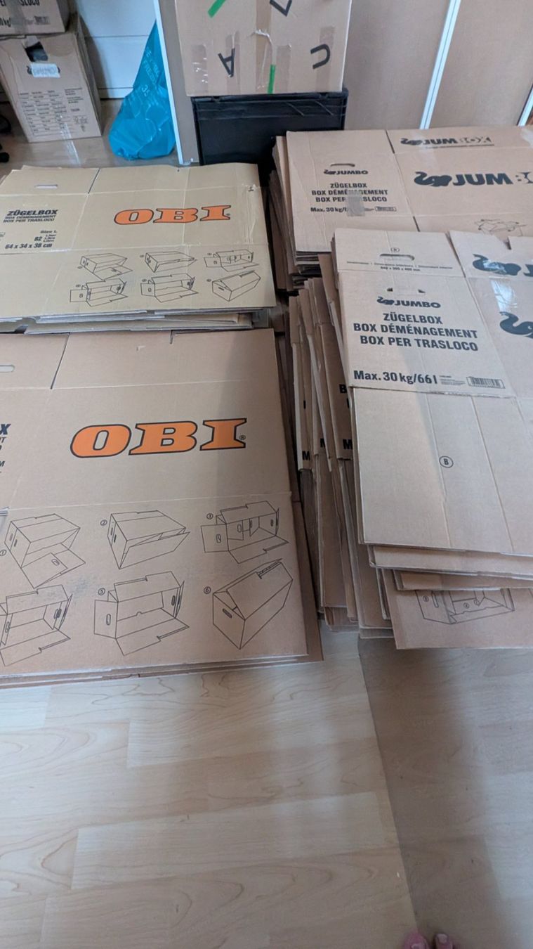 Cartoni: Cartons de déménagement – Usato da Fribourg venduto da joceane66
